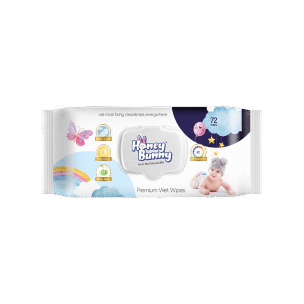 Honey Bunny Premium Moisturizing Baby Wipes