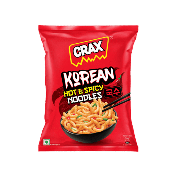 Crax Korean Ramen Noodle Puffs Chips Snacks