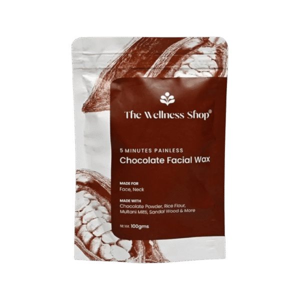 The Wellness Shop Chocolate Facial Wax Powder