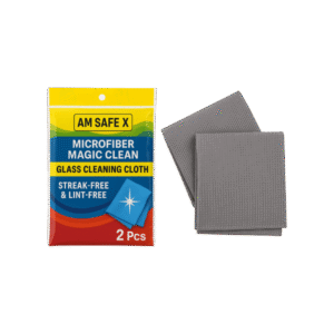 Am Safe-X Glass Cleaning Microfiber Cloth
