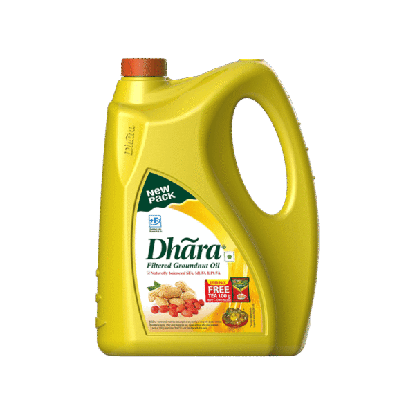 Dhara Filtered Groundnut Oil (0% Trans Fat)