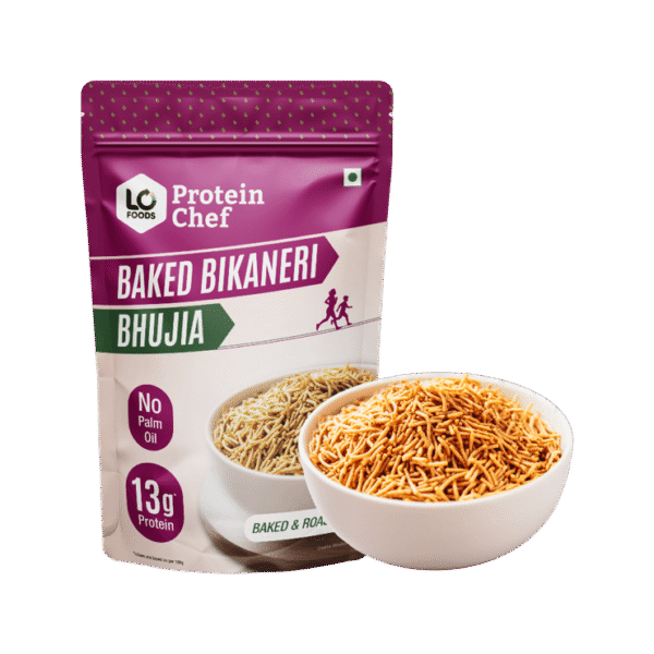 Protein Chef Baked Bikaneri Bhujia (No Palm Oil Roasted Snacks)