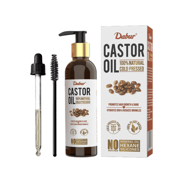 Dabur 100% Natural Cold Pressed Castor Oil