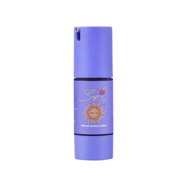 Saffr'n Water Resistant Sunscreen (SPF 50)
