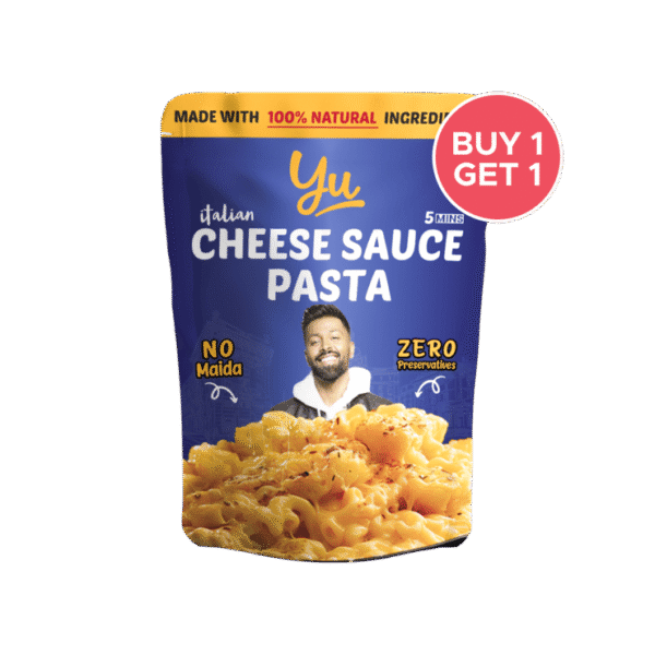 Yu Cheese Sauce Instant Wheat Pasta (Penne) - Buy 1 Get 1 Free