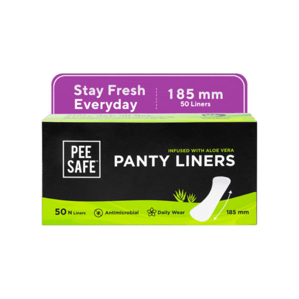 Pee Safe Daily Aloe Vera Freshness Panty Liners (XL, 50 pcs)