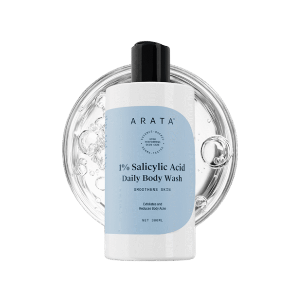 Arata 1% Salicylic Acid Exfoliating Daily Body Wash