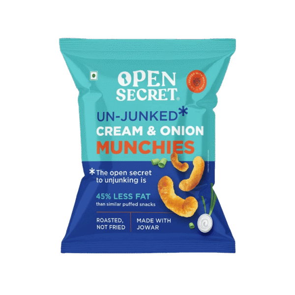 Open Secret Un-Junked Cream & Onion Puff