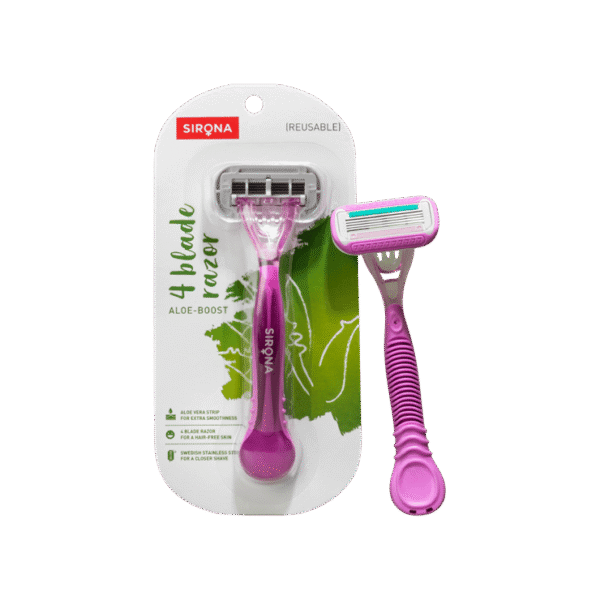 Sirona Aloe - Boost Reusable Hair Removal Disposable Women's Razor