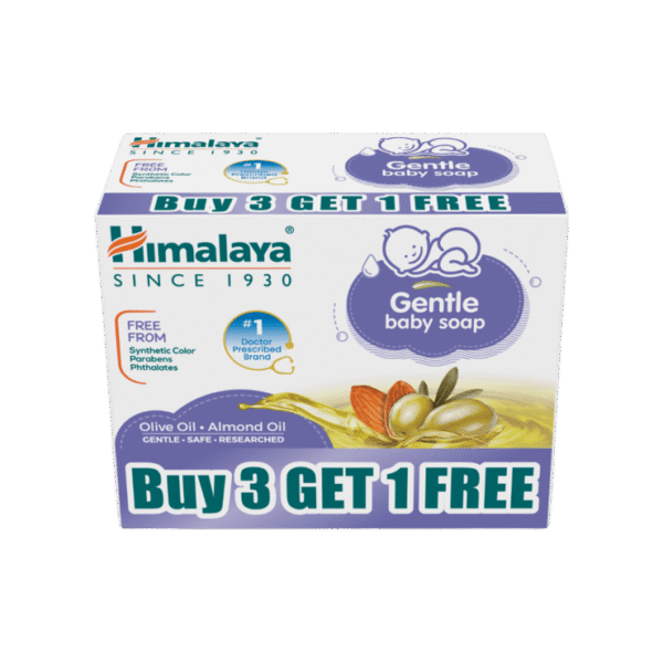 Himalaya Gentle Baby Soap - Buy 3 Get 1 Free