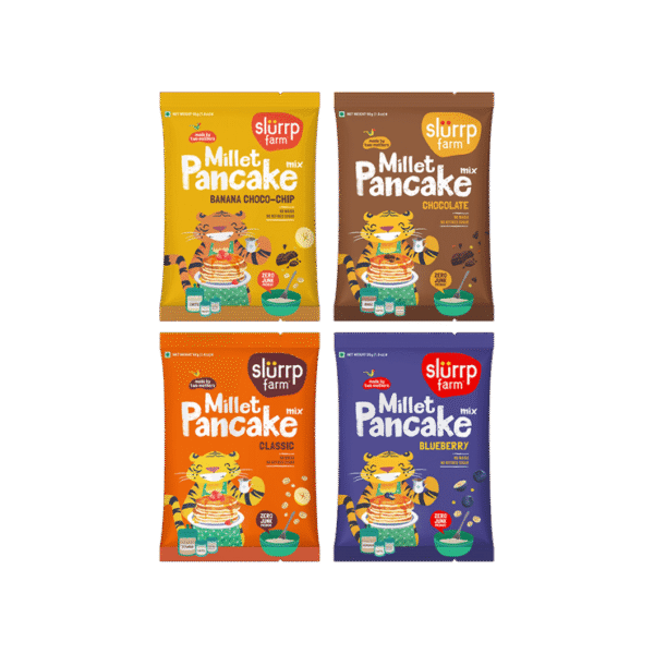 Slurrp Farm Pancake Mix Trial Pack Combo