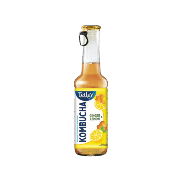 Tetley Kombucha (Ginger & Lemon)
