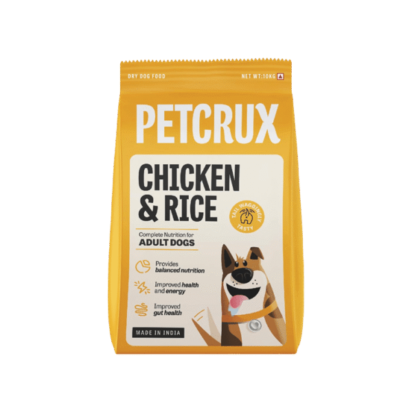 Petcrux Chicken & Rice Adult Dog Food