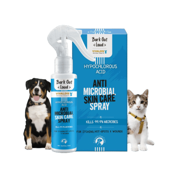 Bark Out Loud Anti Microbial Skin Care Pet Spray (for Dogs and Cats)