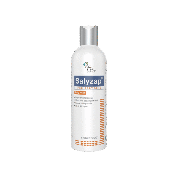 Fixderma 2% Salicylic Acid Salyzap Daily Body Wash