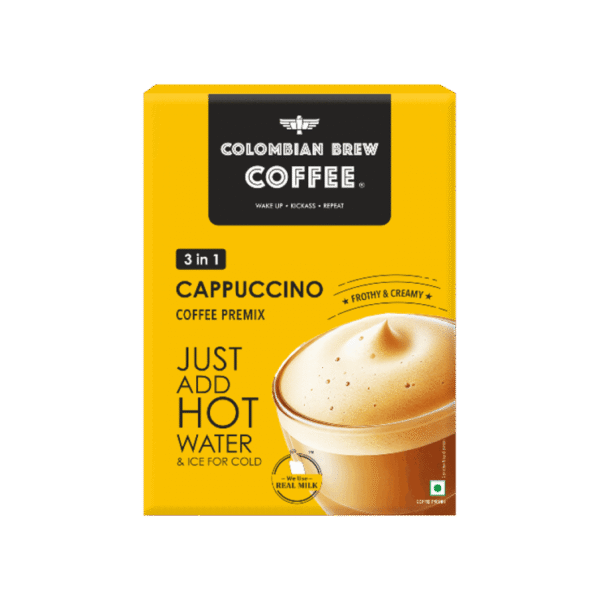 Colombian Brew Coffee Cappuccino Coffee Premix