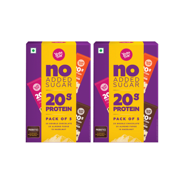 Yoga Bar Assorted 20 g Protein Bar - Pack of 2
