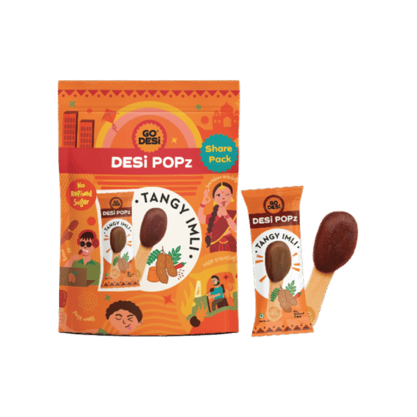 GO DESi Tangy Imli Desi Popz Lollipop Candy