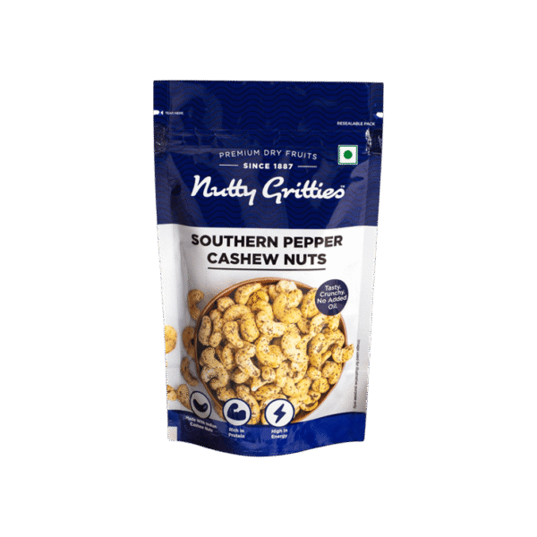 Nutty Gritties Southern Pepper Flavoured Cashew