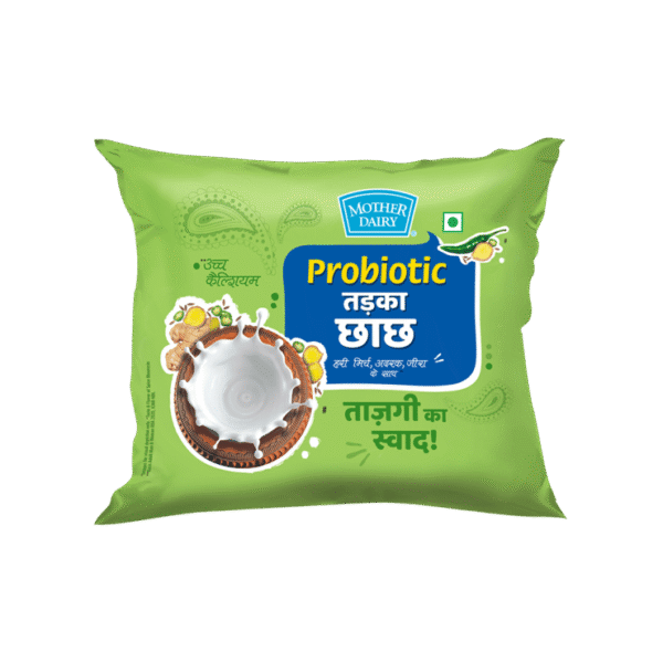 Mother Dairy Probiotic Tadka Salted Buttermilk