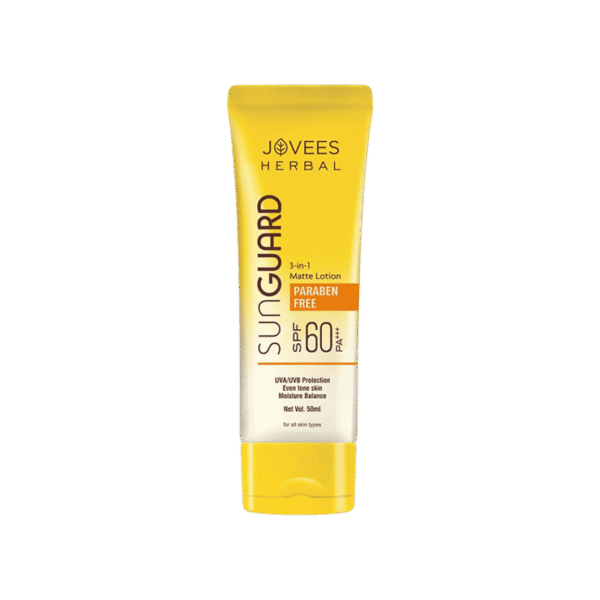 Jovees Herbal 3 in 1 Matte Sunscreen Lotion (SPF 60 PA+++)