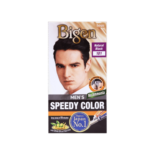 Bigen Speedy Men's Hair Color (Natural Black-101)