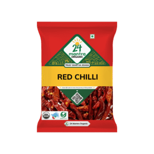 24 Mantra Organic Red Chilli Whole / Khaadi Mirch