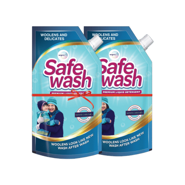 Wipro Safewash Fresh Woollen Liquid Detergent - Buy 1 Get 1 Free