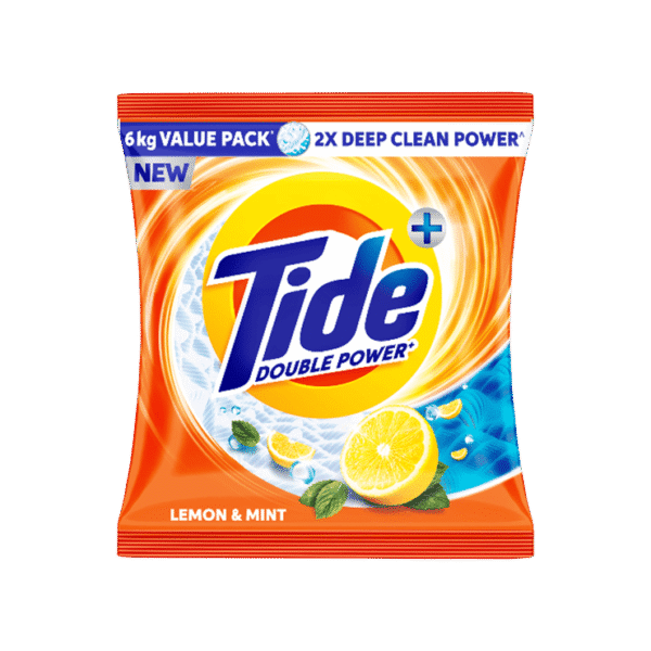 Tide Double Power Detergent Powder (Lemon & Mint)