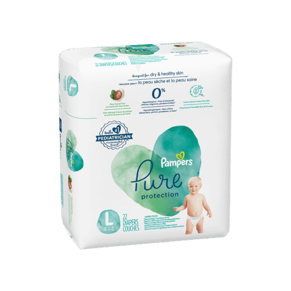 Pampers Pure Protection Baby Diaper (Large)