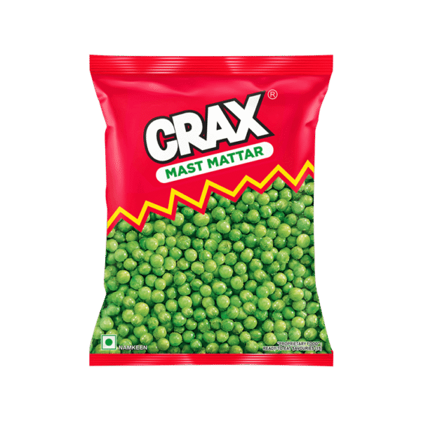 Crax Mast Matar Green Peas Namkeen Snacks
