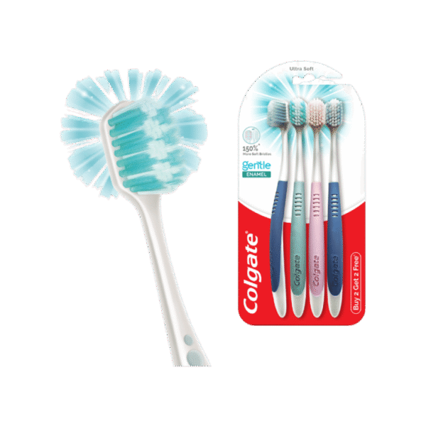 Colgate Gentle Enamel Toothbrush - Buy 2 Get 2 Free