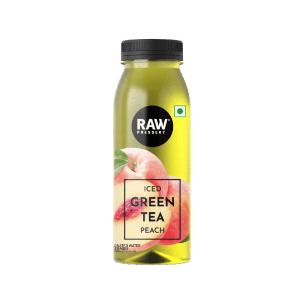 Raw Pressery Iced Green Tea (Peach)