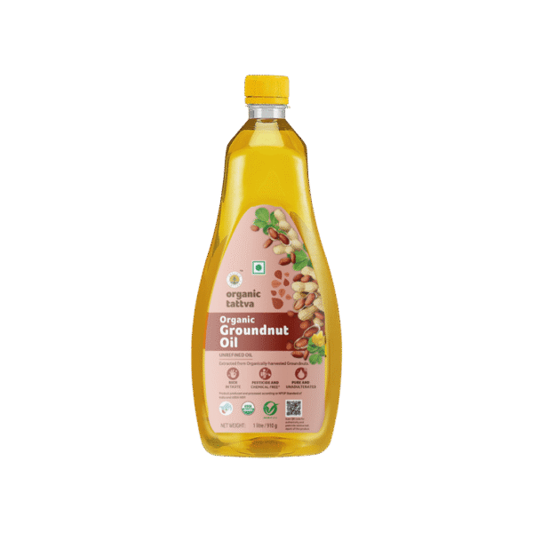 Organic Tattva Organic Cold Pressed Groundnut Oil