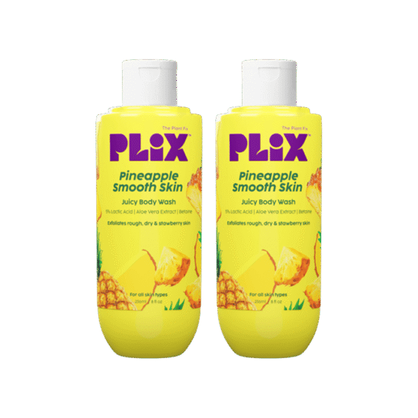 Plix Pineapple Smooth Skin Body Wash - Pack of 2