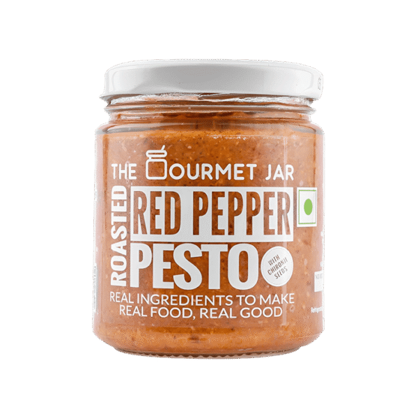 The Gourmet Jar Roasted Red Pepper Pesto Spread