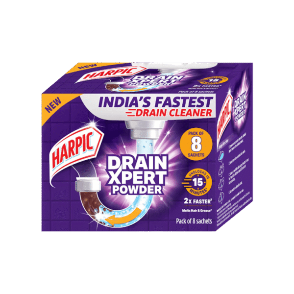 Harpic Drain Xpert Drain Cleaner Powder