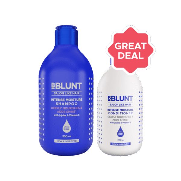BBlunt Intense Moisture Shampoo & Conditioner Combo