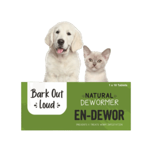 Bark Out Loud Natural Dewormer Pet Supplement for gut health