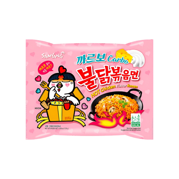 Samyang Ramen Instant Noodles - Carbo Hot Chicken Flavour