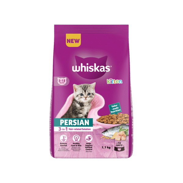 Whiskas Persian Dry Kitten Food