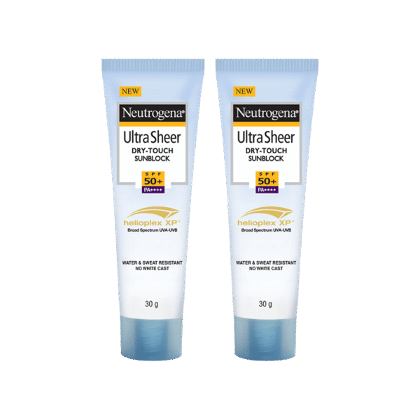 Neutrogena Ultra Sheer Dry Touch Sunscreen (SPF 50+ PA++++) - Pack of 2