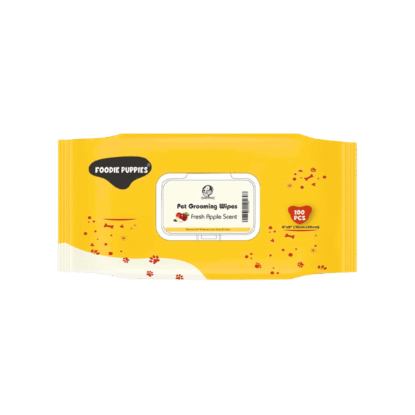 Foodie Puppies Fresh Apple Scent Pet Wipes