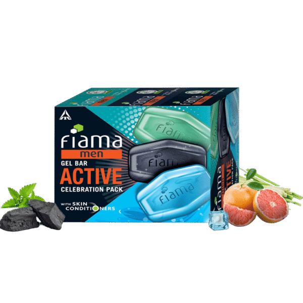 Fiama Men Active Soap Celebration Pack