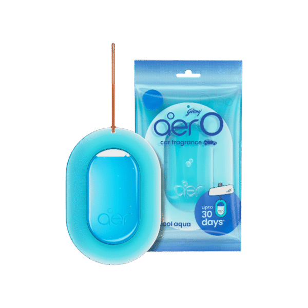 Godrej Aer O - Hanging Car Freshener (Cool Aqua)