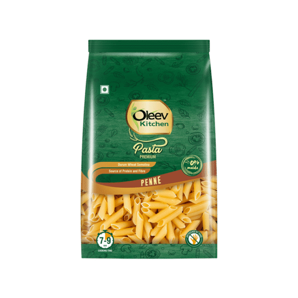 Oleev Kitchen No Maida Penne Durum Wheat Pasta