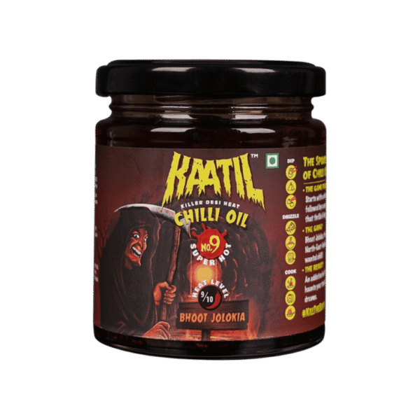Kaatil Super Hot Chilli Oil - No.9 Bhoot Jolokia