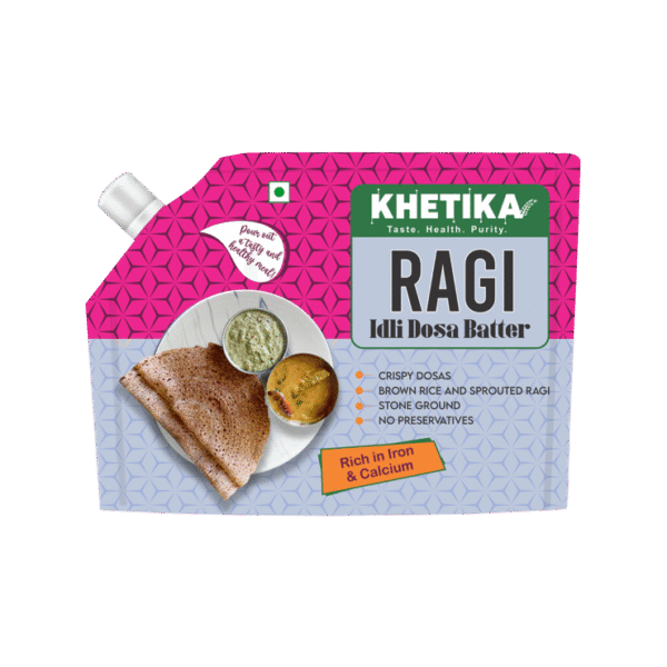 Khetika Ragi Idli Dosa Batter