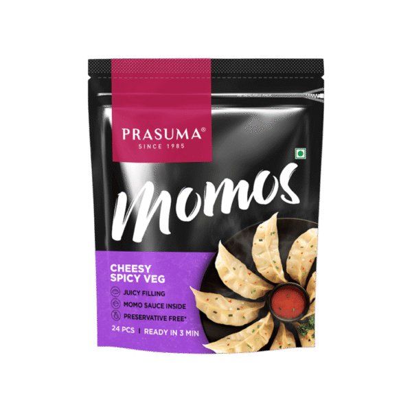 Prasuma Cheesy Spicy Veg Momos