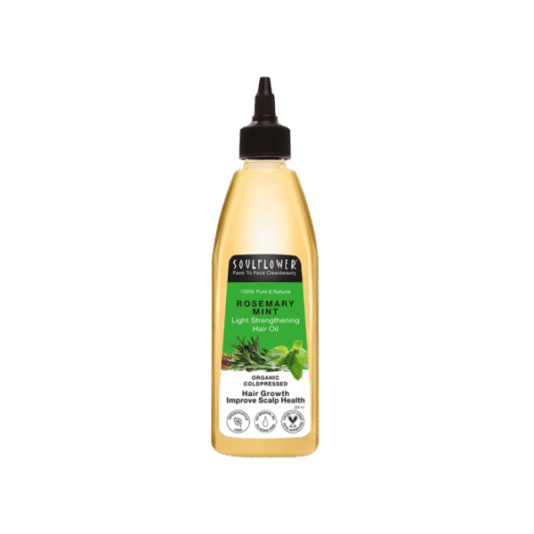 Soulflower Rosemary Mint Light Strengthening Hair Oil